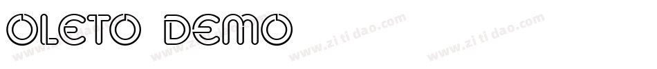 Oleto DEMO字体转换